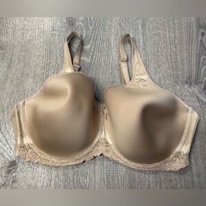 Wacoal 38DDD Women’s Lace Bra Underwire Beige